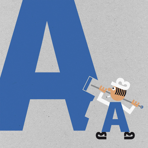 Buchstabenbild