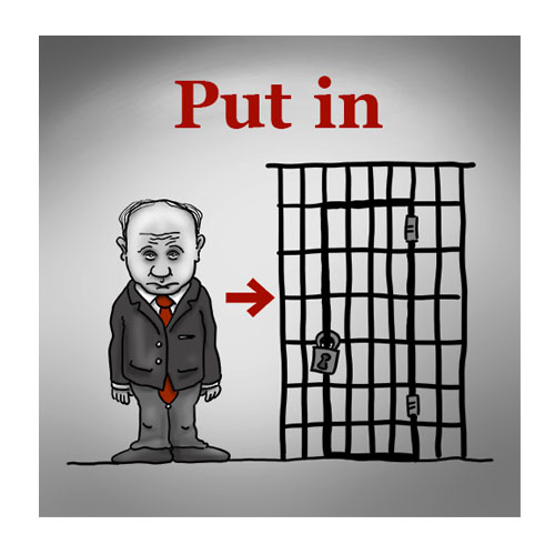Cartoon Putin