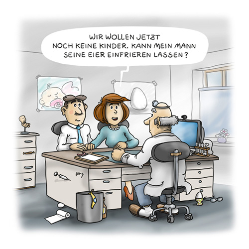 Cartoon Social Freezing